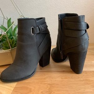 Black booties